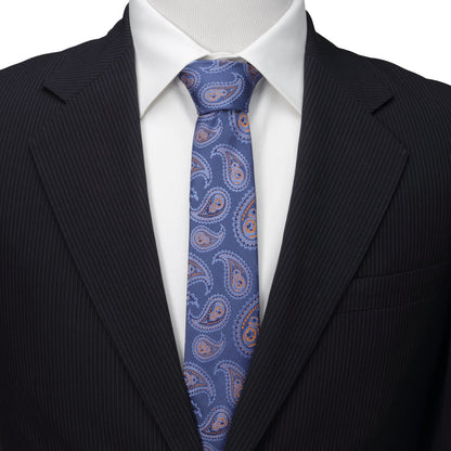 BB-8 Blue Paisley Tie Image 2