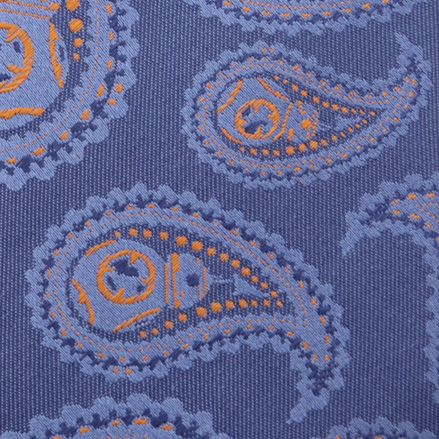 Star Wars BB-8 Paisley Blue Silk Boy's Tie Image 3