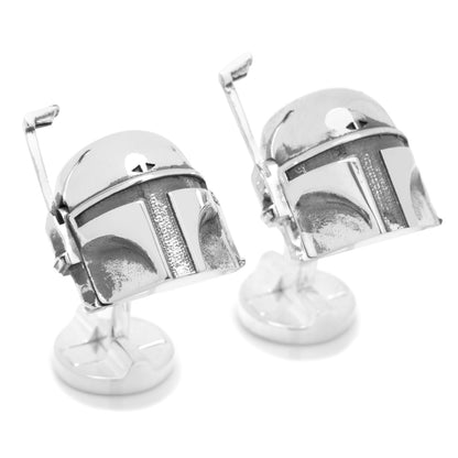 3D Boba Fett Cufflinks Image 2