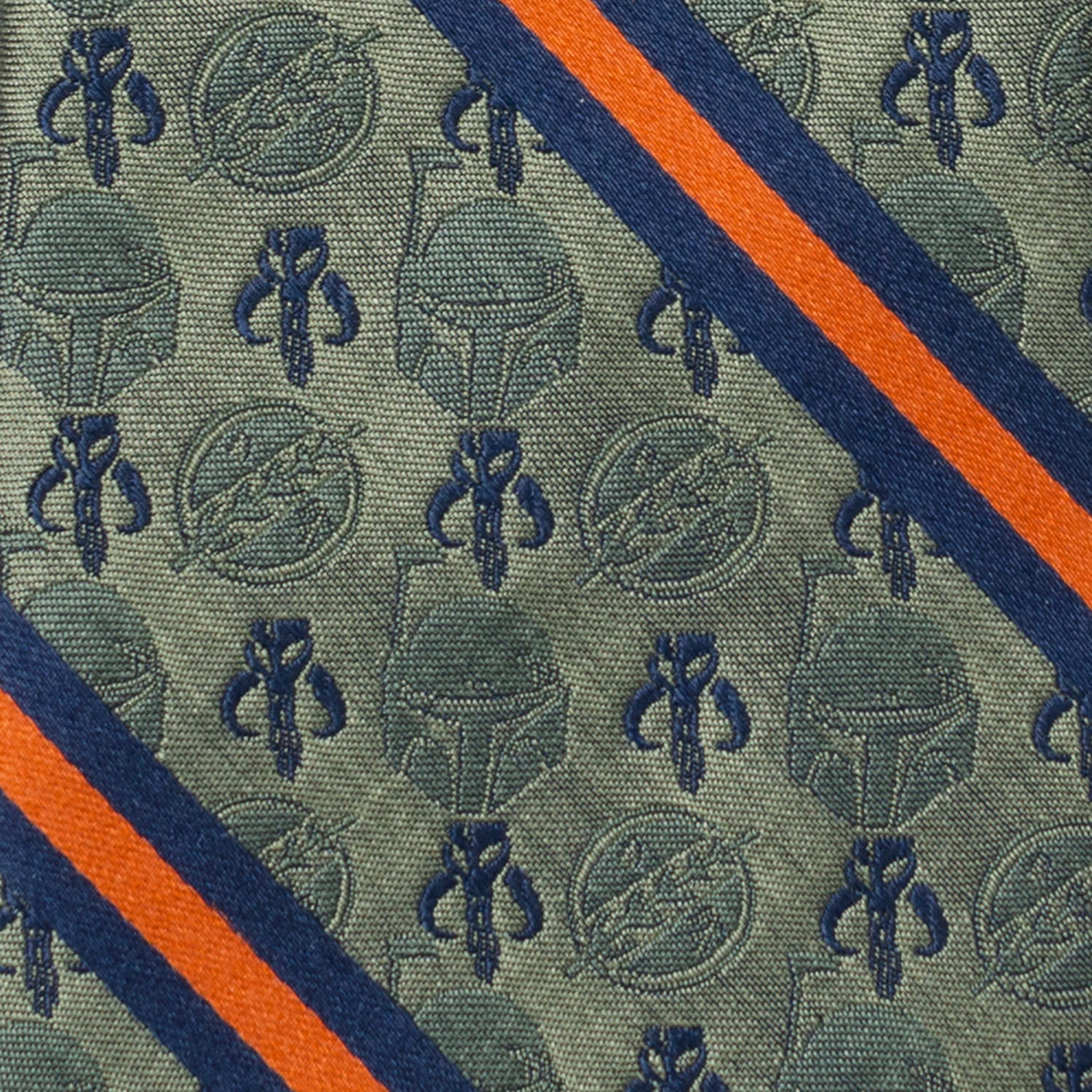 Star Wars - Boba Fett Green Stripe Men's Tie Image 5