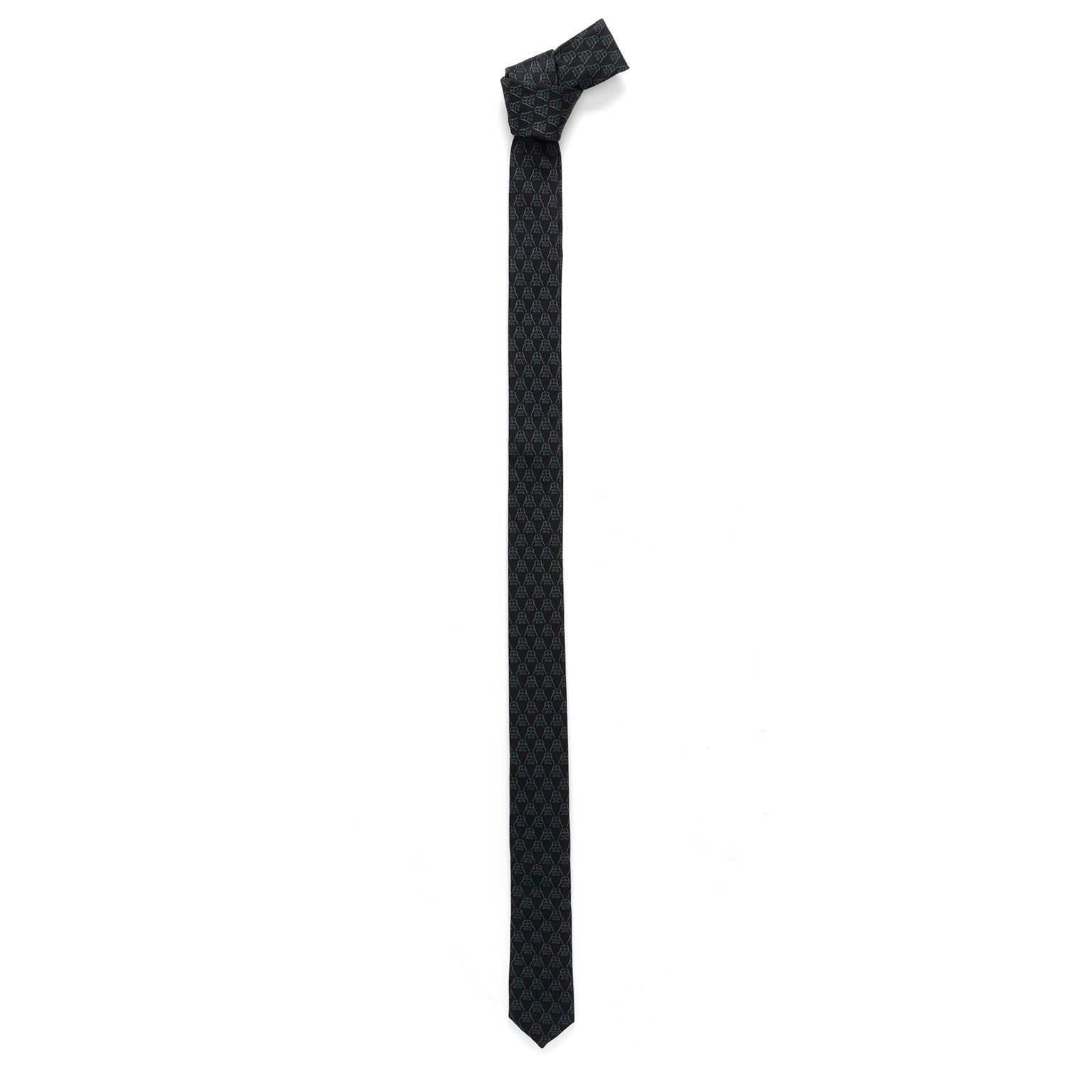 Darth Vader Black Men's Skinny Tie Image 6