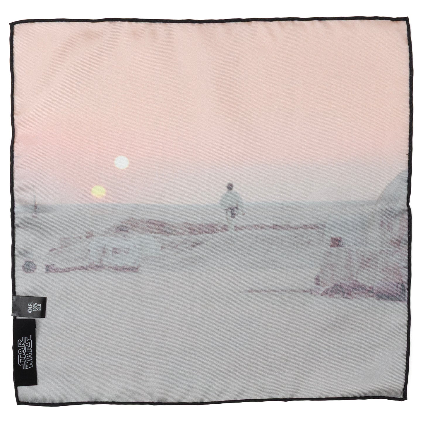 Binary Sunset Pocket Square Image 3