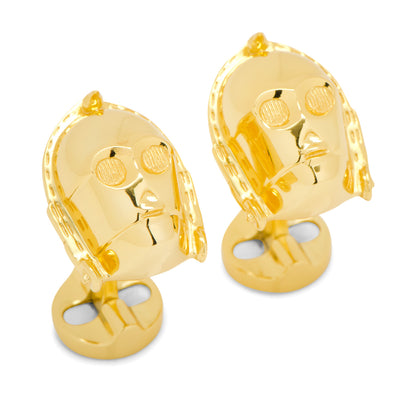 3D C3PO Cufflinks Image 2