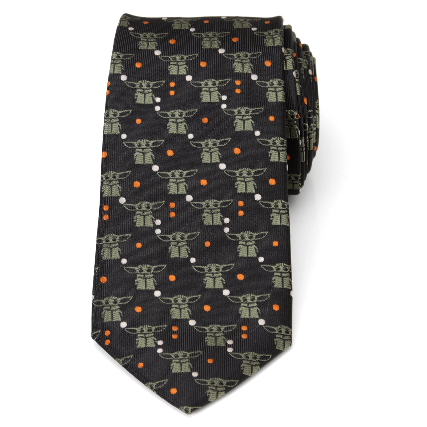 Star Wars The Child Black Men's Tie Image 3