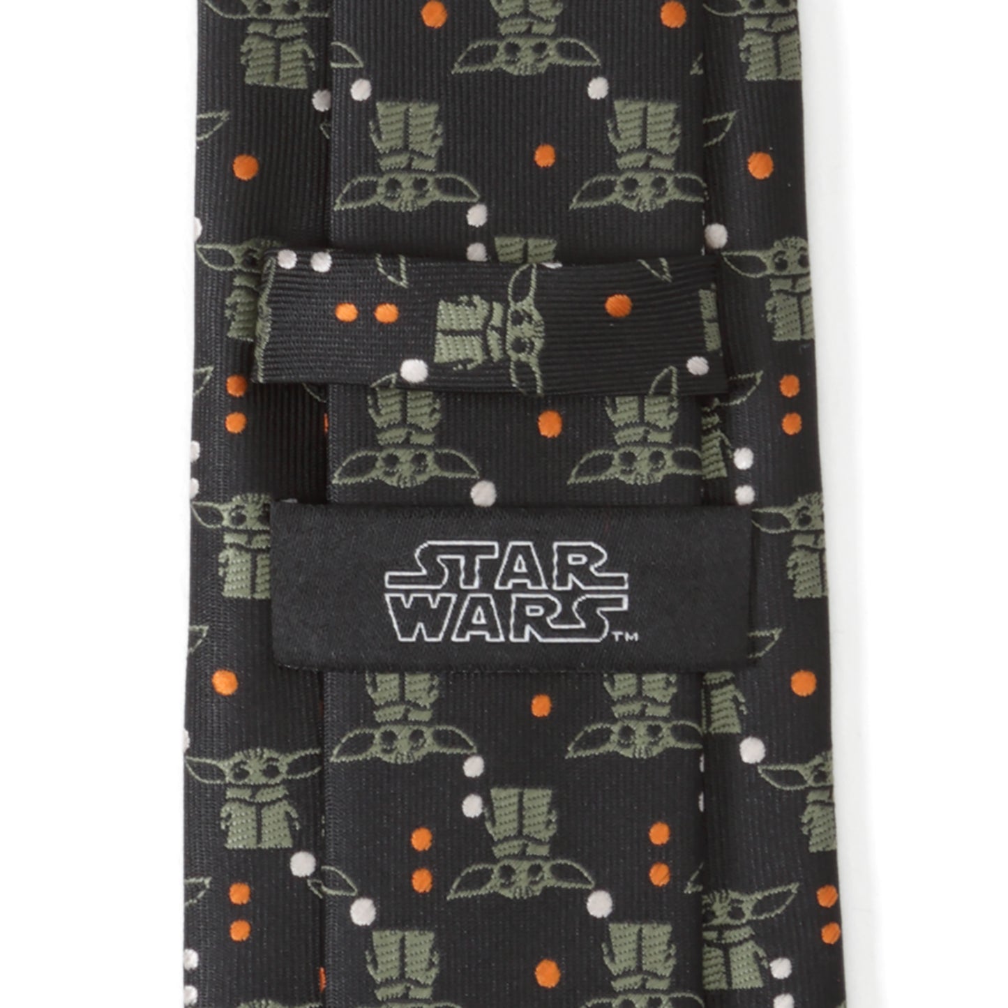 Star Wars The Child Black Men's Tie Image 4