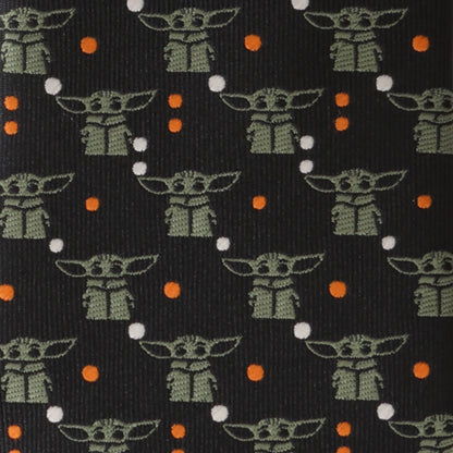 Star Wars The Child Black Men's Tie Image 5