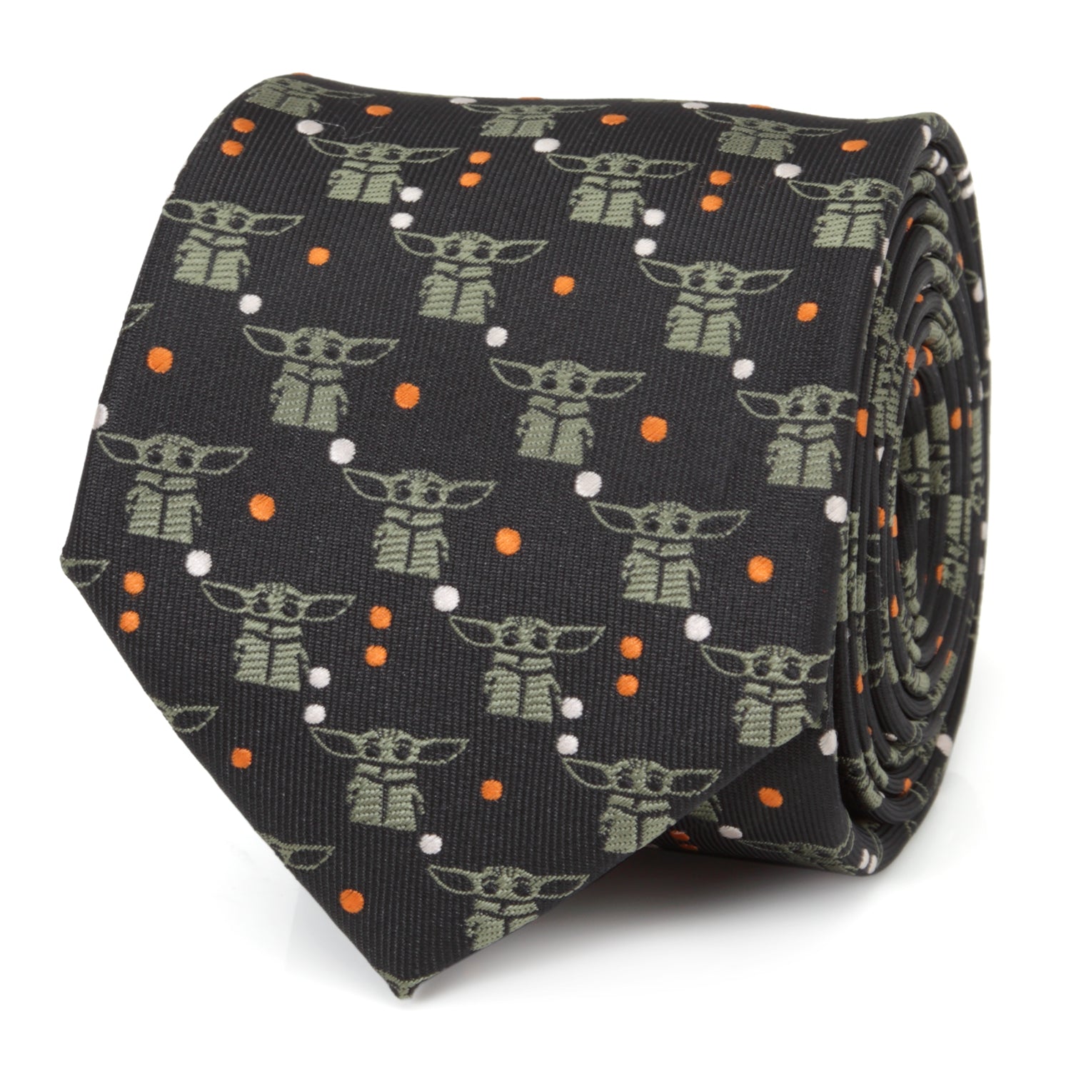 Star Wars The Child Black Men's Tie Image 1