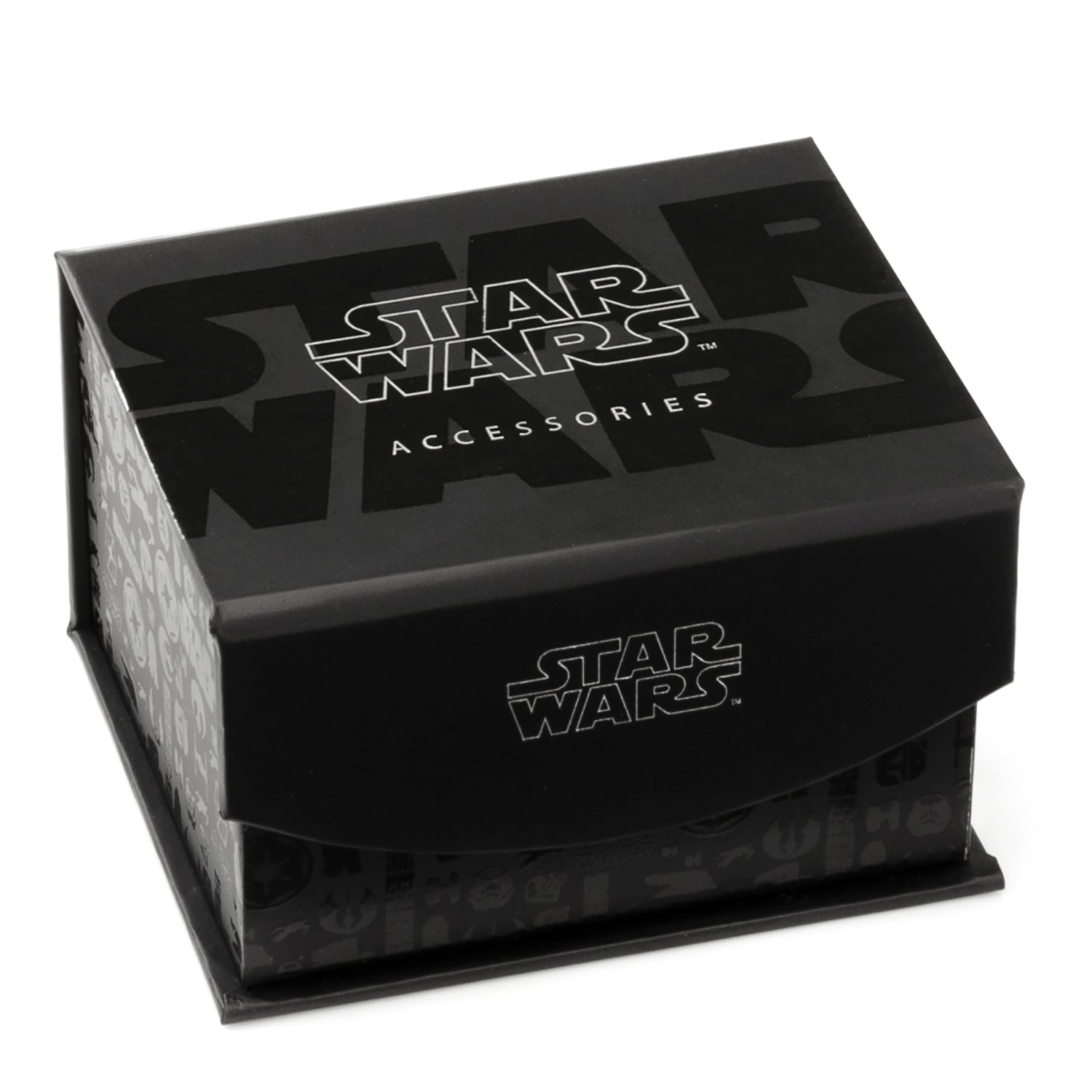 Millennium Falcon Silver Cufflinks Packaging Image