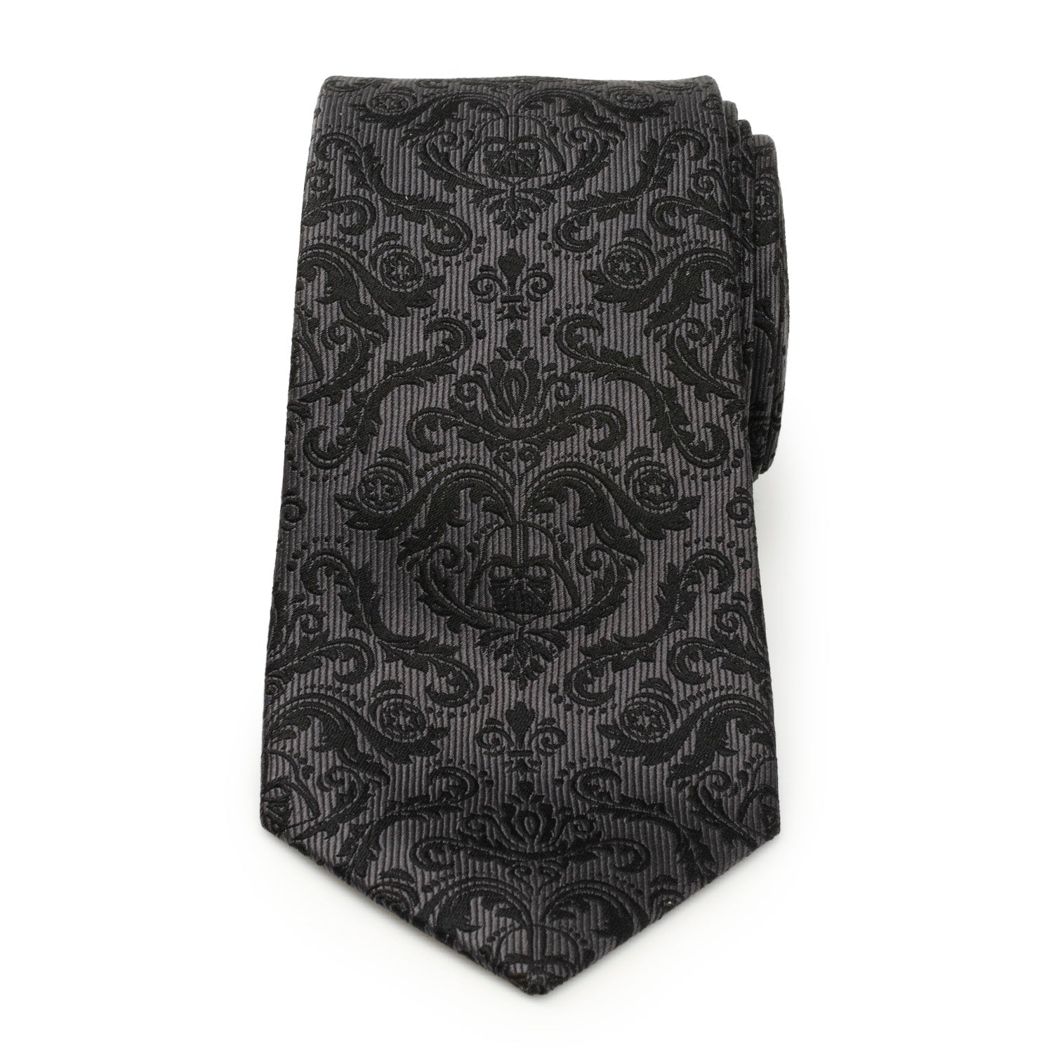 Star Wars Damask Darth Vader Black Men's Tie Image 3