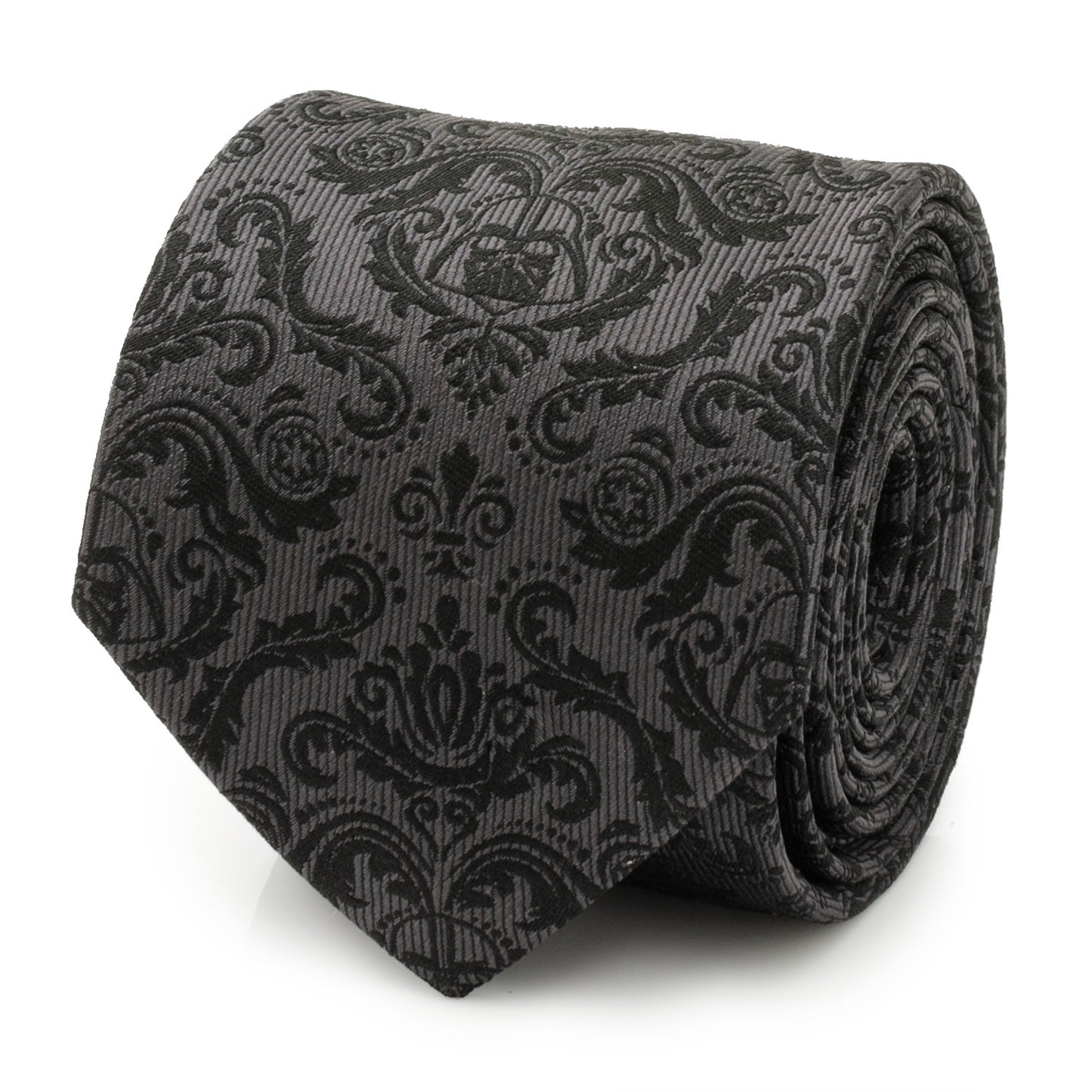 Star Wars Damask Darth Vader Black Men's Tie Image 1