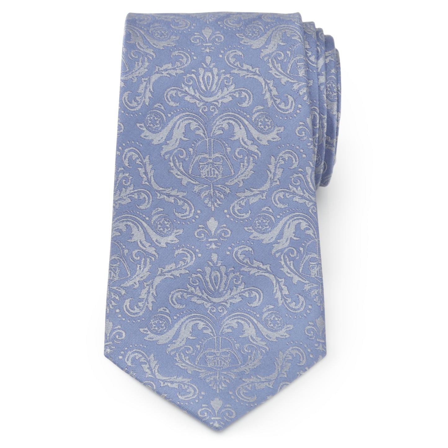 Star Wars Damask Darth Vader Blue Men's Tie Image 3