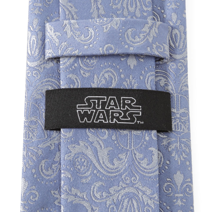 Star Wars Damask Darth Vader Blue Men's Tie Image 5