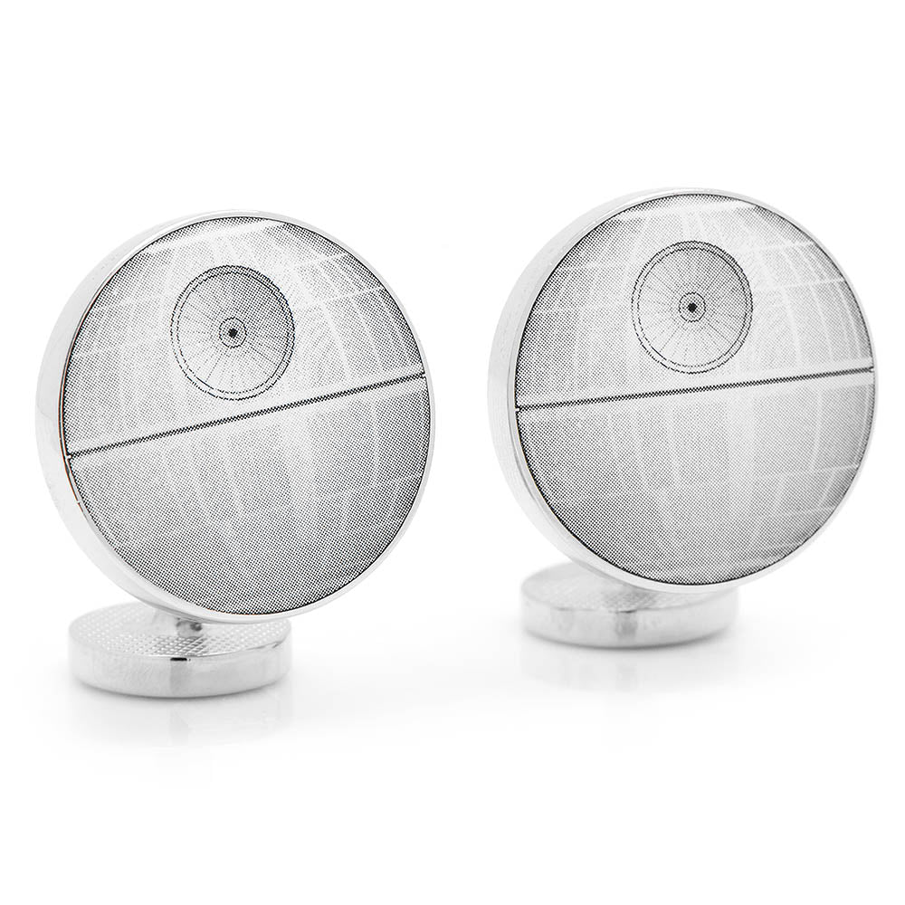 Death Star Blueprint Cufflinks Image 2