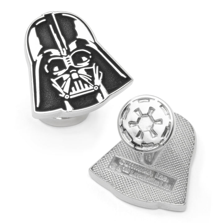 Darth Vader Matte Black Cufflinks and Tie Bar Gift Set Image 8