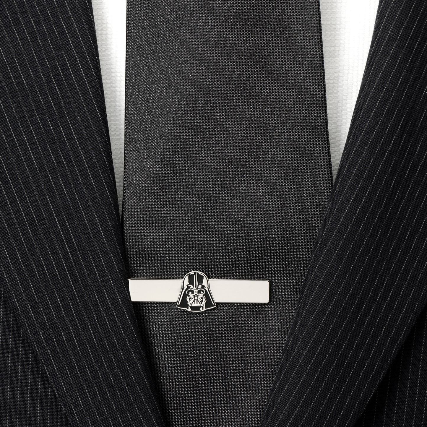 Darth Vader Recessed Matte Black Tie Bar Image 2