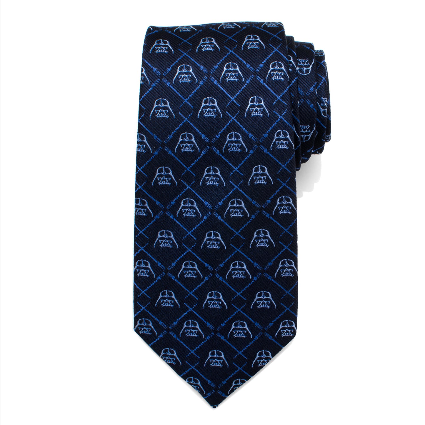 Darth Vader Lightsaber Blue Tie Image 3