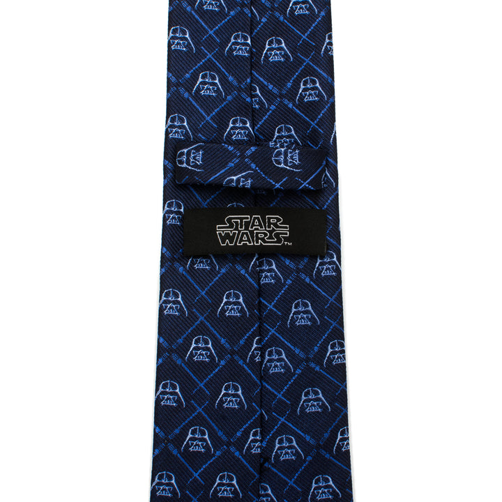 Darth Vader Lightsaber Blue Tie Image 4