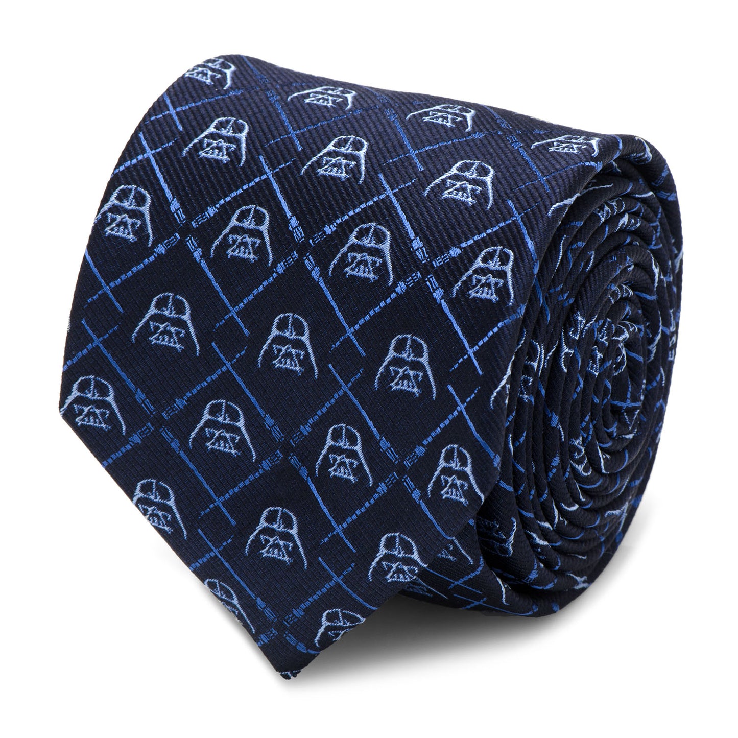 Darth Vader Lightsaber Blue Tie Image 1