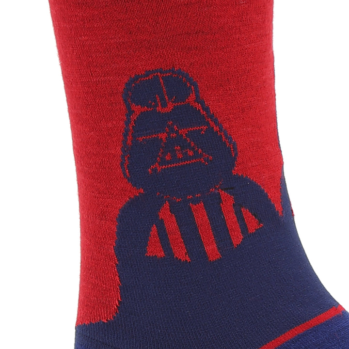 Darth Vader Mod Blue Socks Image 3
