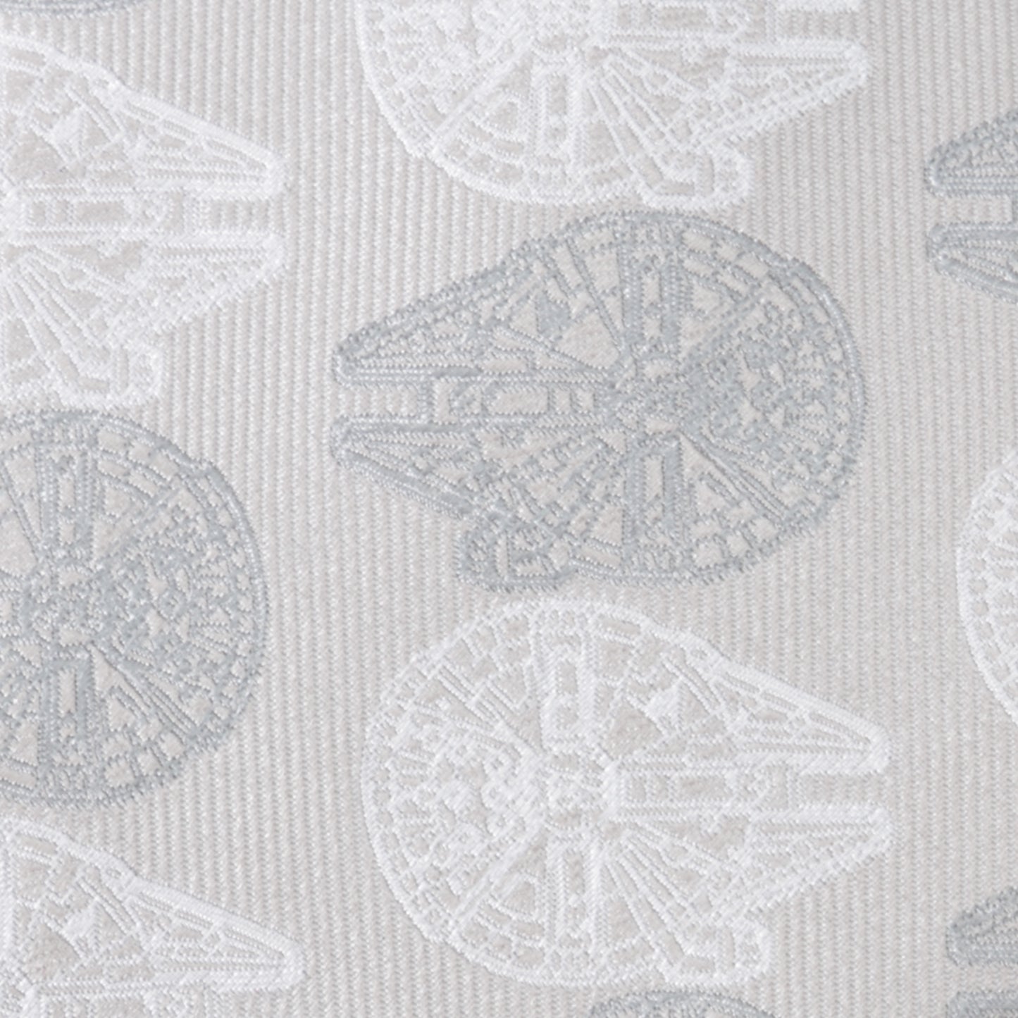 Star Wars Falcon Gray Men's Tie Image 5