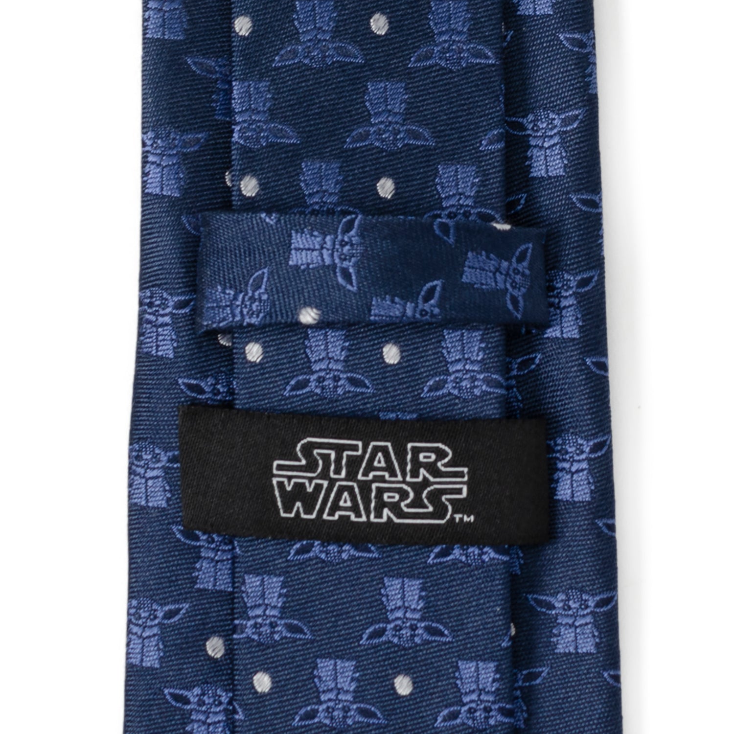 Star Wars - Grogu Navy Blue Men's Tie Image 4