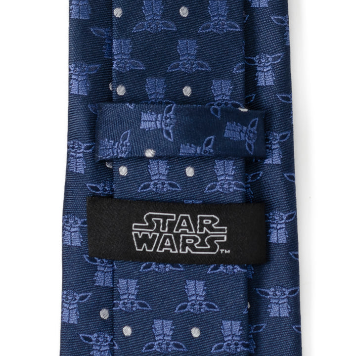 Star Wars - Grogu Navy Blue Men's Tie Image 4