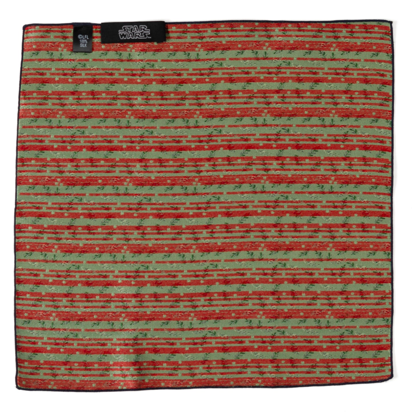Grogu Holiday Navy Pocket Square Image 3
