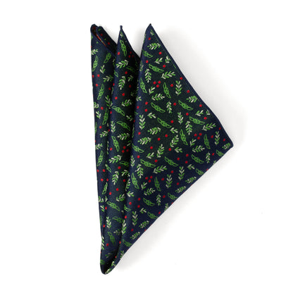 Grogu Holiday Navy Pocket Square Image 4