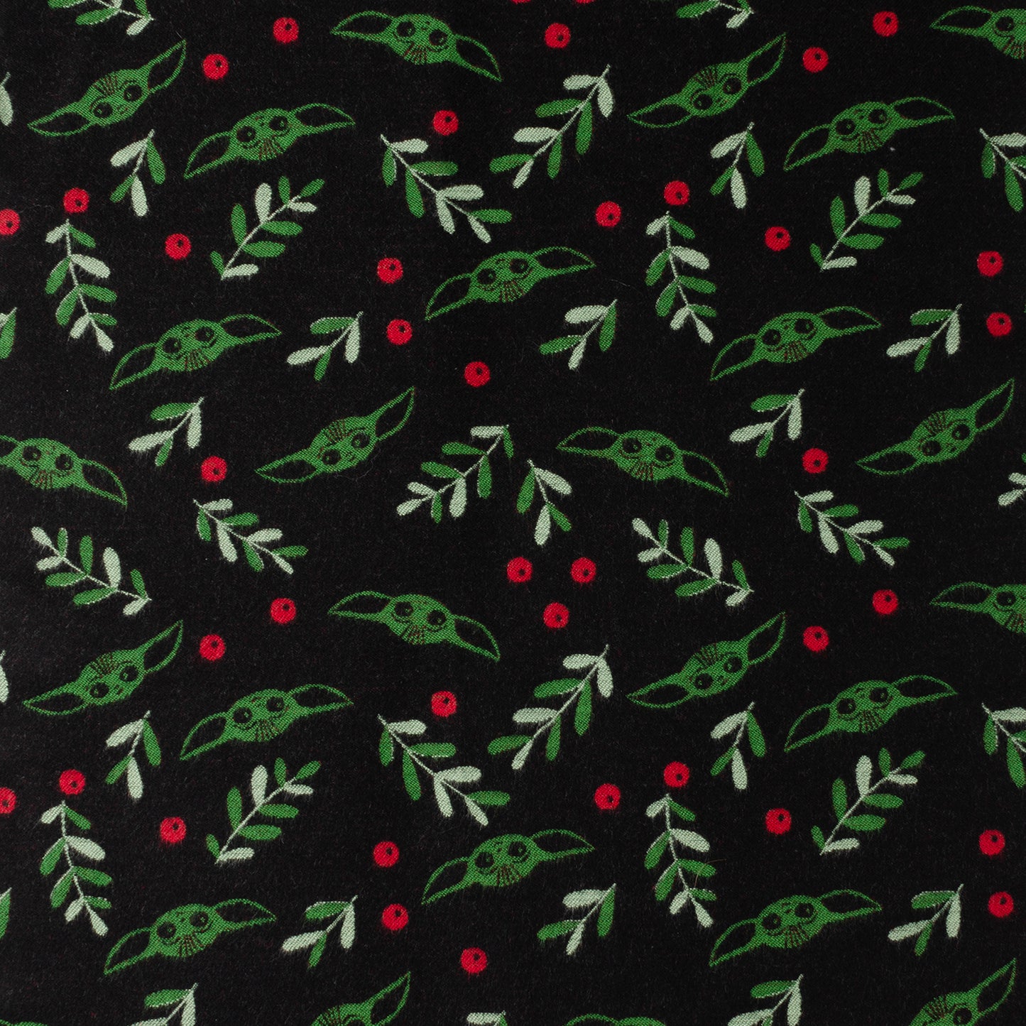 Grogu Holiday Black Scarf Image 3