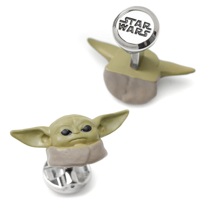 3D Grogu Cufflinks Image 2