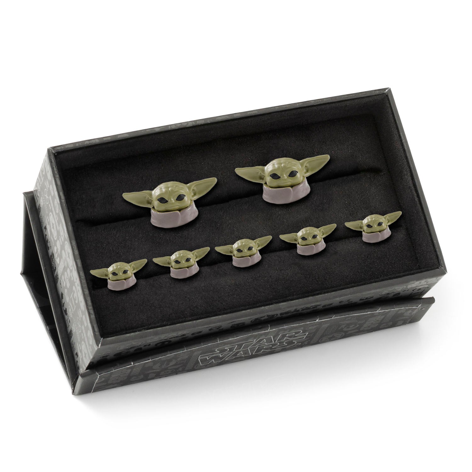 Star Wars Grogu 3D Cufflinks and 5-Stud Set Image 7
