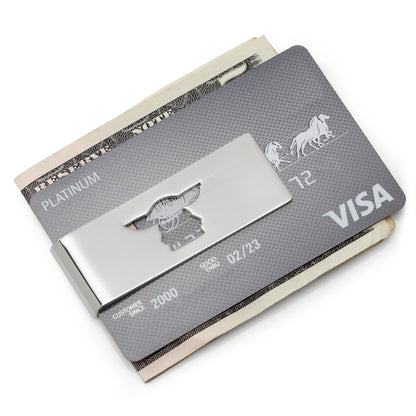 Grogu Cut Out Money Clip Image 2