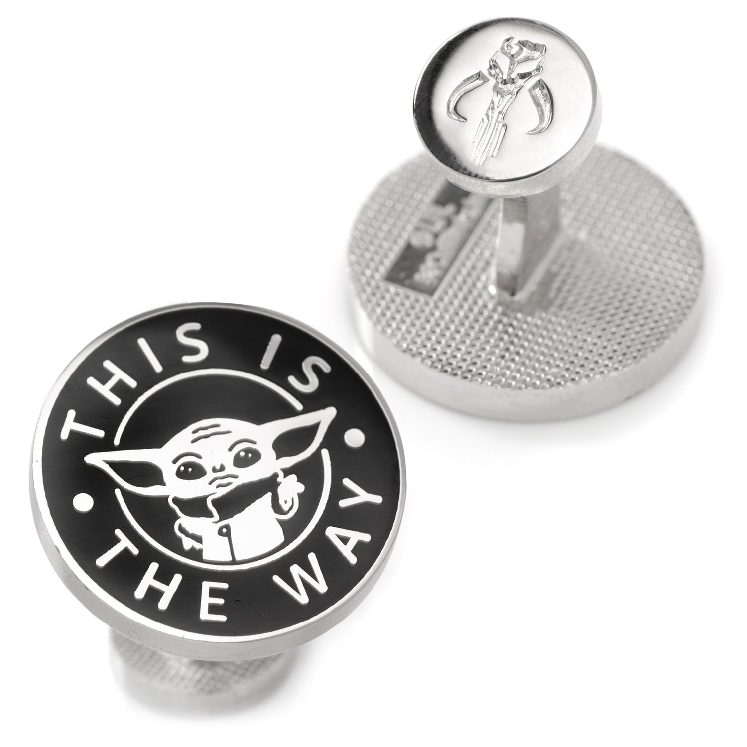 Star Wars - Grogu "This Is The Way" Cufflinks Image 2