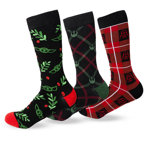 Star Wars Holiday Sock 3 Pack Image 1