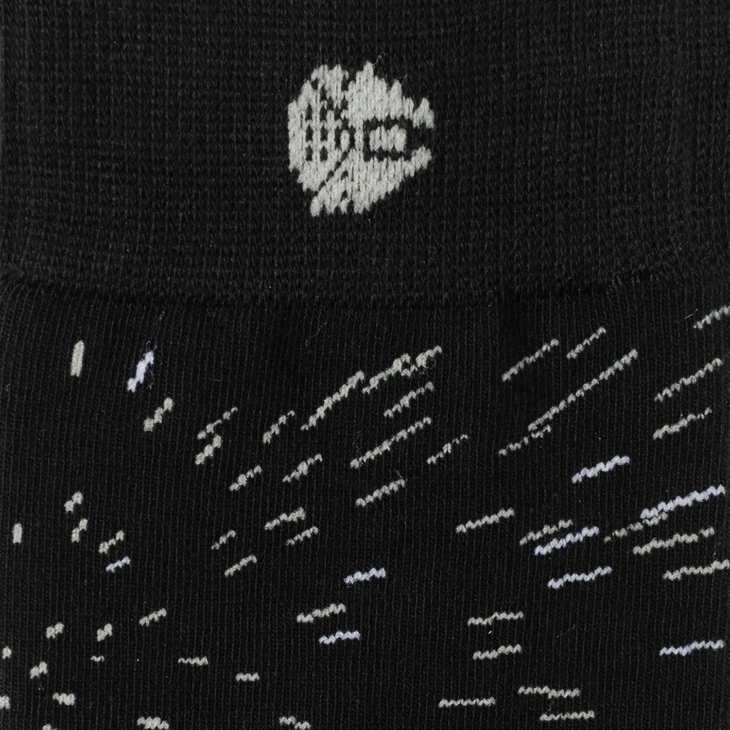 Star Wars Hyperspace Black Dress Socks and Rebel Crest Lapel Pin Gift Set Image 3