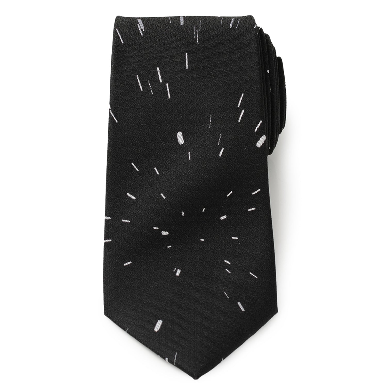 Hyperspeed Hidden Message Black Men's Tie Image 3