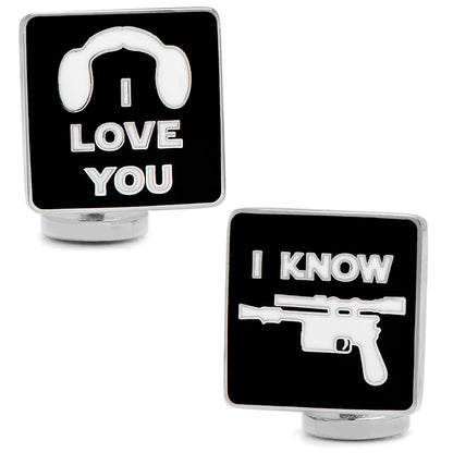 I Love You I Know Icon Cufflinks Image 1