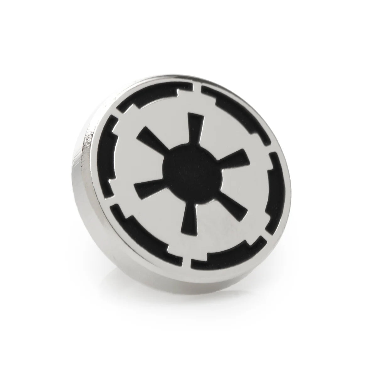 Star Wars Darth Vader Navy and Black Checkered Socks with Imperial Crest Lapel Pin Gift Set Image 4