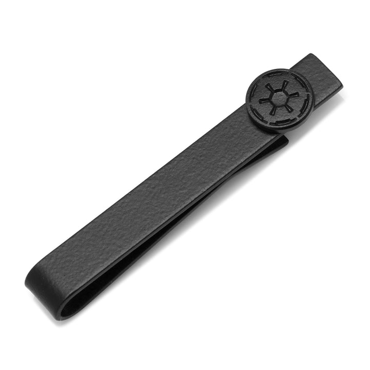 Satin Black Imperial Symbol Tie Bar Image 1