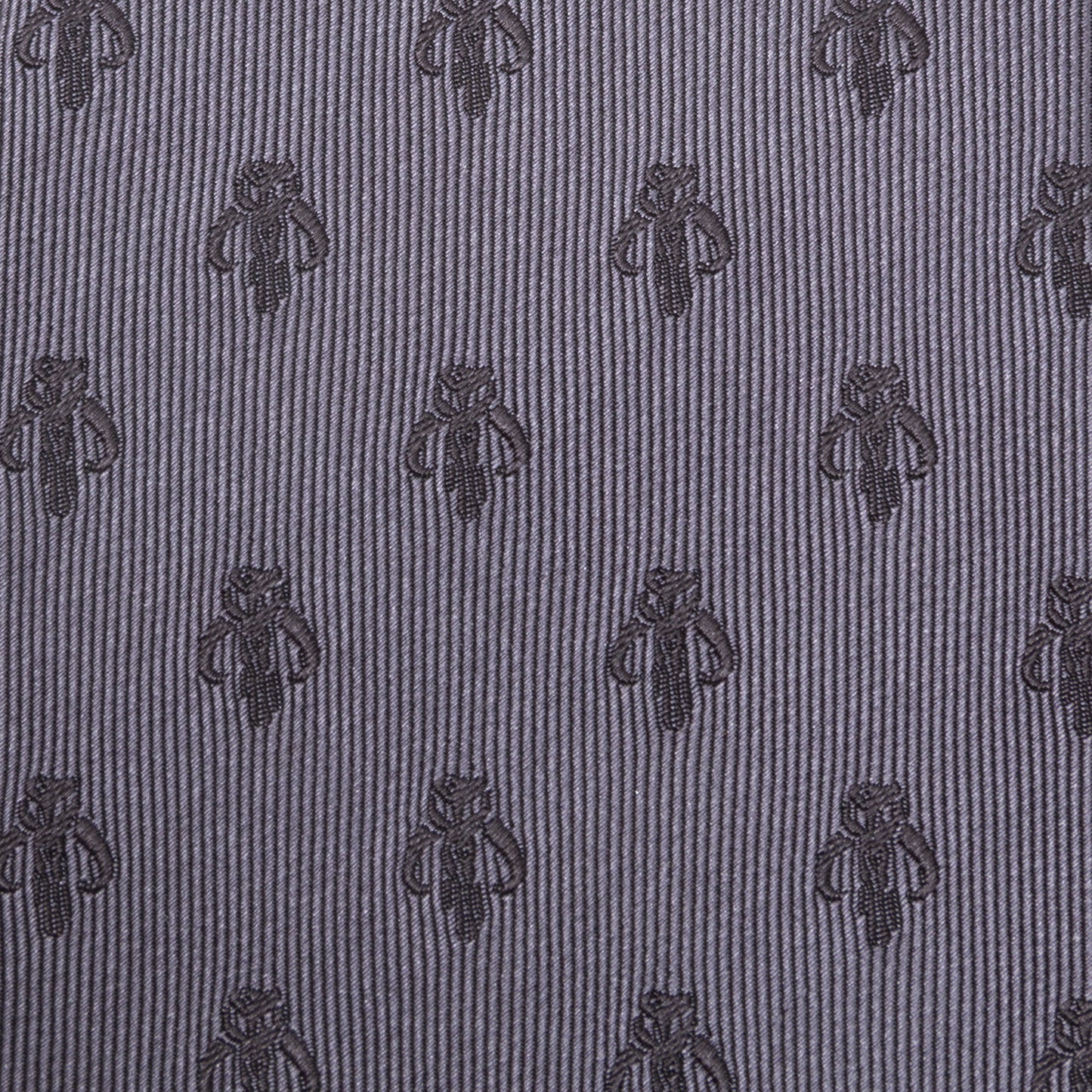 Mandalorian Gray Silk Men's Tie Image 5