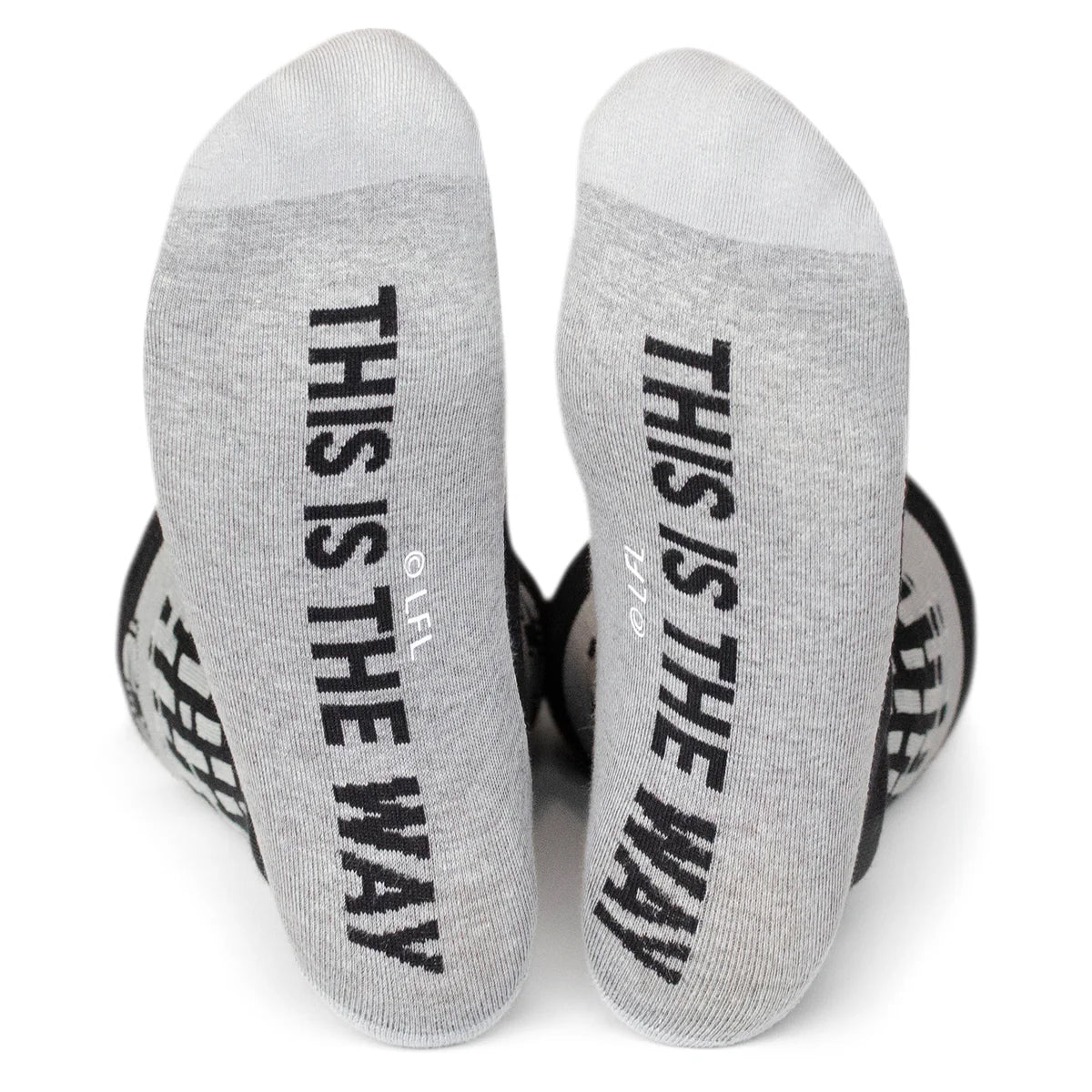 Star Wars Mandalorian "This Is The Way" Dress Socks and Lapel Pin Gift Set Image 4