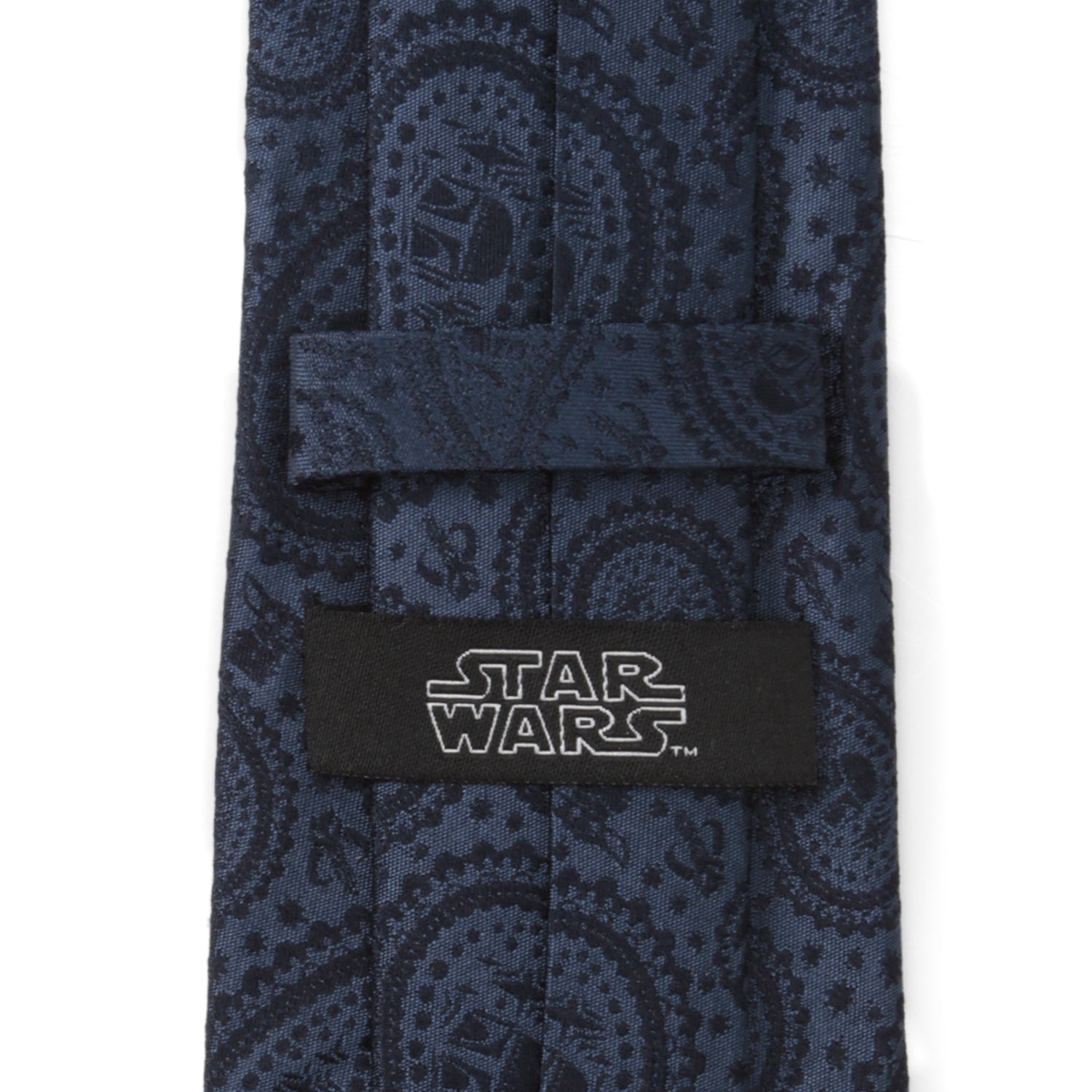 Mandalorian The Child Paisley Navy Tie Image 5