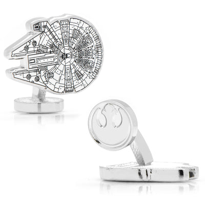 Millennium Falcon Blueprint Cufflinks