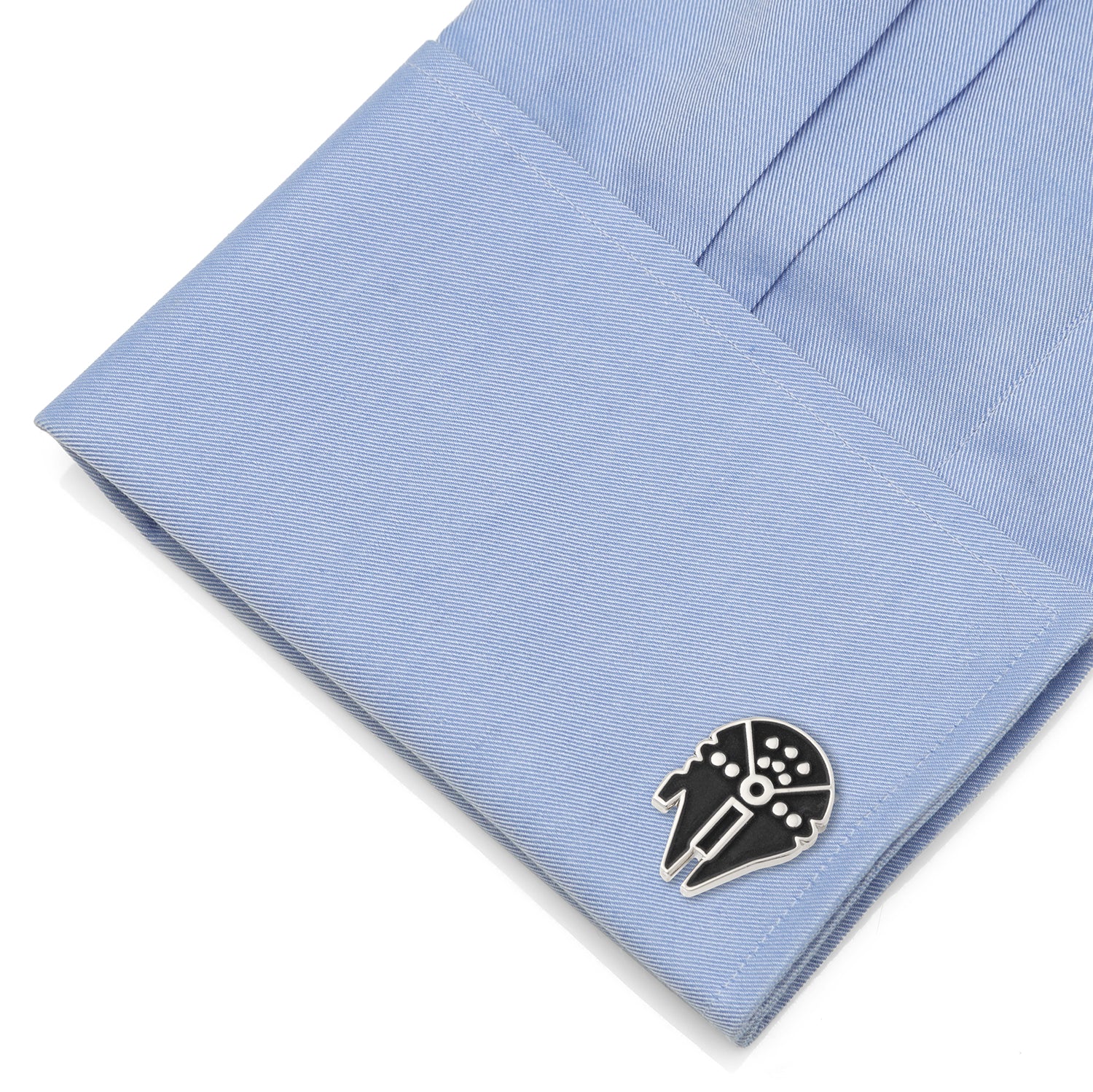 Millennium Falcon Silver Cufflinks Image 3