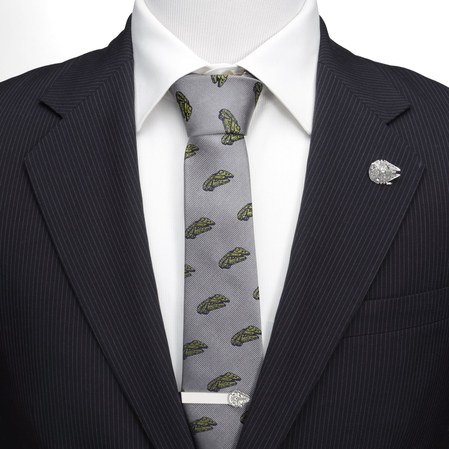 Star Wars Millennium Falcon Gray Tie Image 2