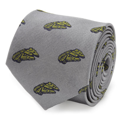 Star Wars Millennium Falcon Gray Tie Image 1