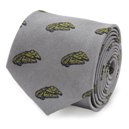 Star Wars Millennium Falcon Gray Tie Image 1