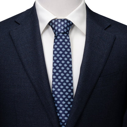 Millennium Falcon Blue Tonal Mens Tie Image 2