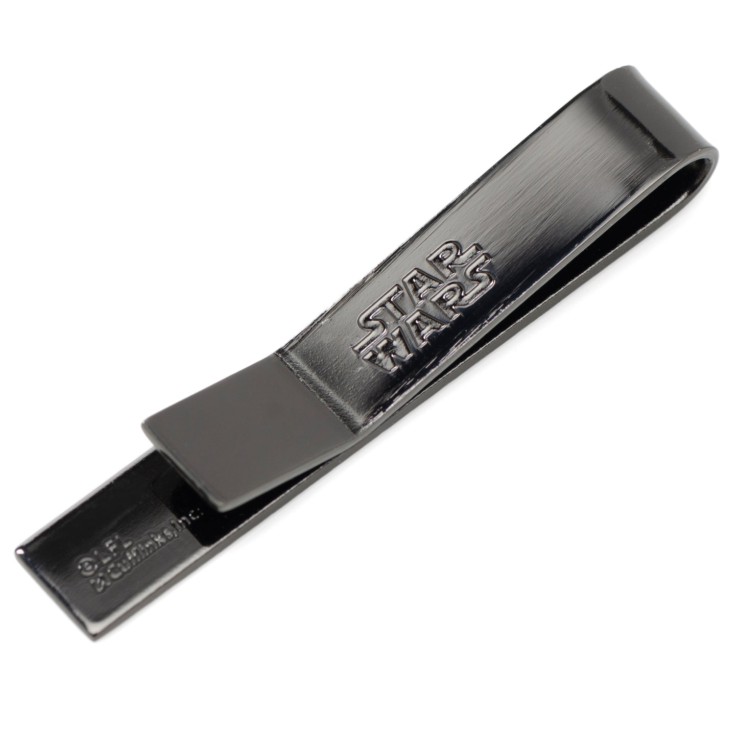 Millennium Falcon Black and White Tie Bar Image 3