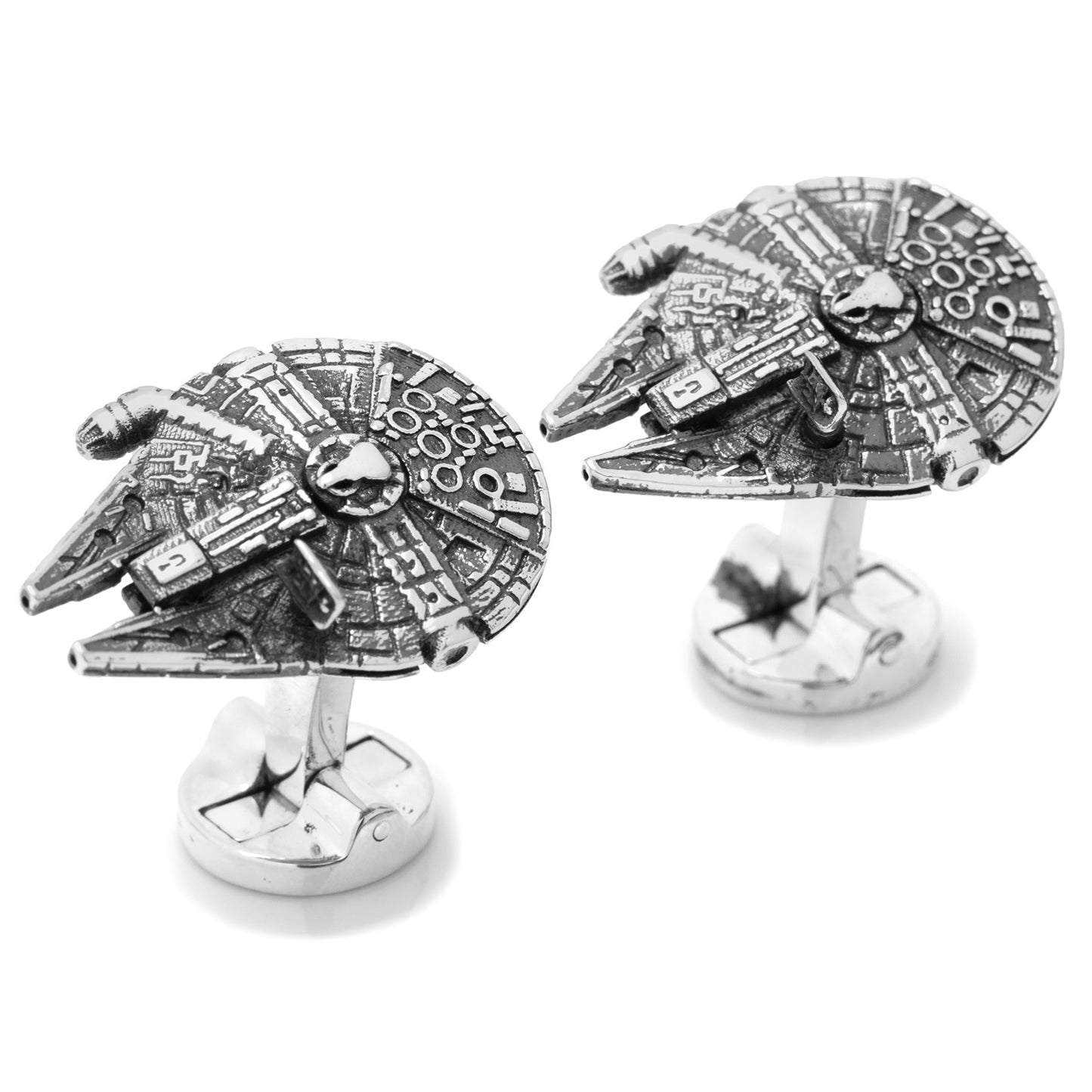 3D Millennium Falcon Cufflinks Image 2